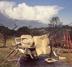 Aftermath of the late autumn 2006 Bow Street tornado, Mid-Wales