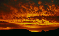 Stratocumulus mammatus at sunrise, 2006