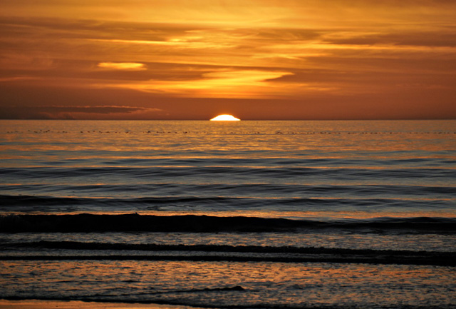 Sunset, Tywyn North Beach