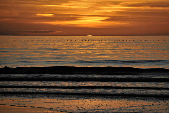 Sunset, Tywyn North Beach