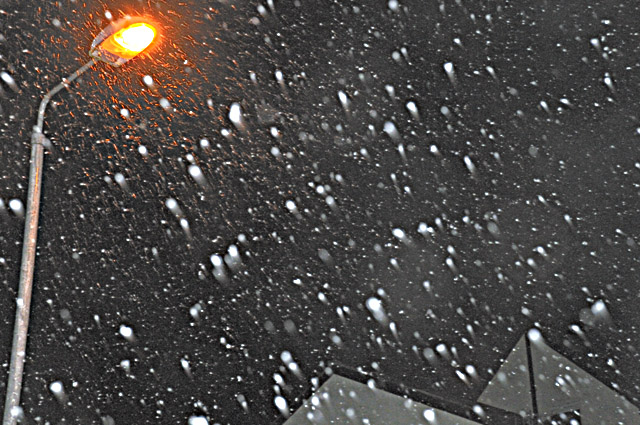 Snowfall, January 18 2013