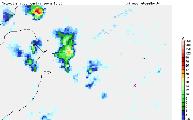 Radar, 1500 GMT