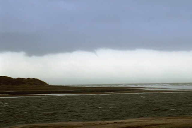 First funnel over the sea