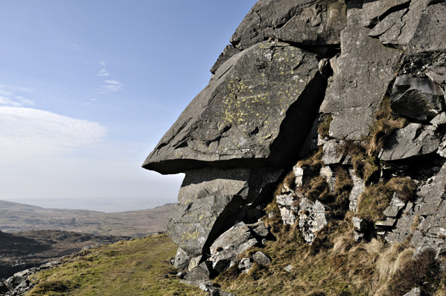 Miners' track to Llyn Du Bach