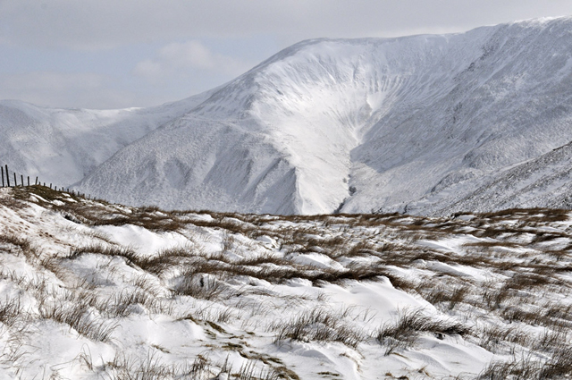 Maesglasau from Bwlch summit