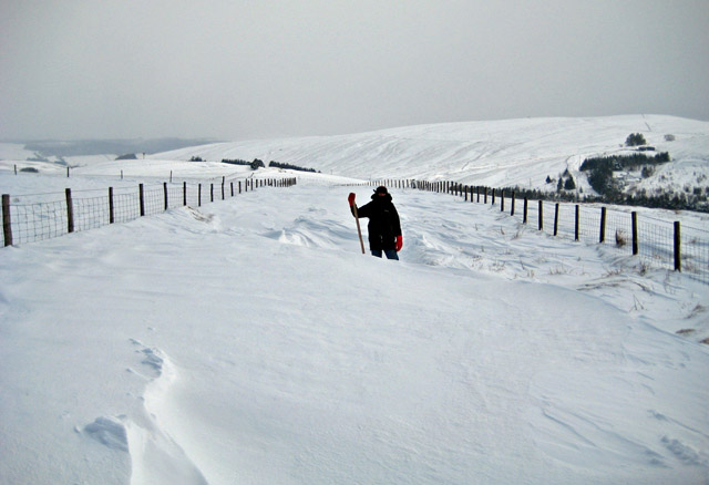 Snowdrifts, Dylife