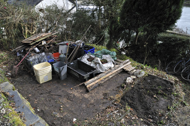 shed removal - after shed removal - after