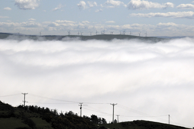 sea-fog, Cardigan Bay