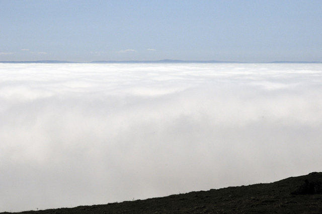 sea-fog, Cardigan Bay