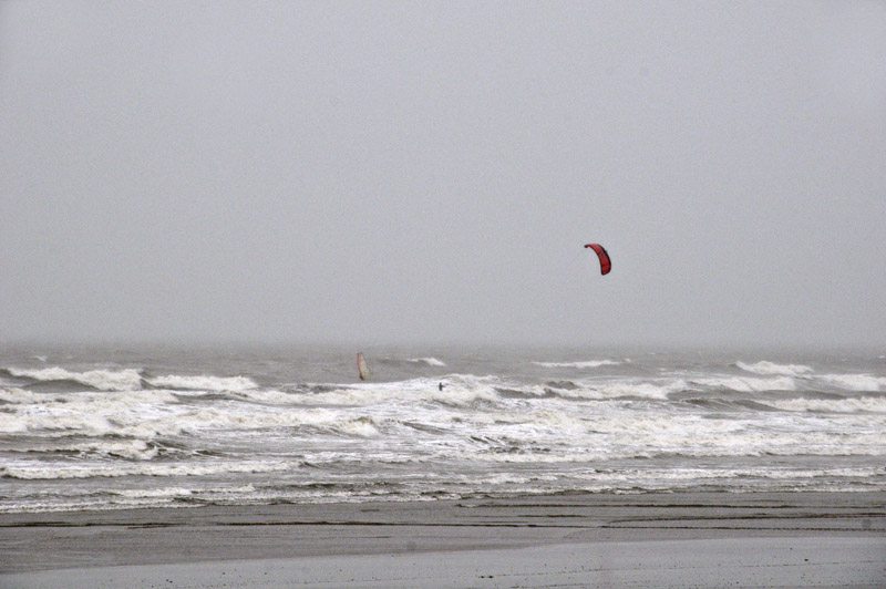 rough weather at Borth, summer 2012