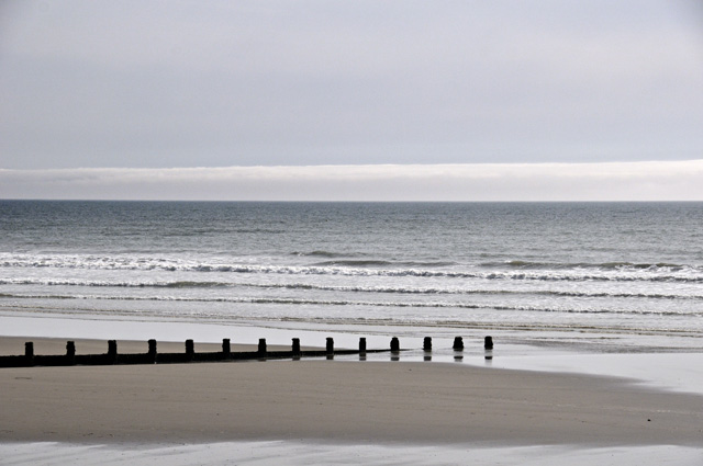 incoming sea-fog, Borth