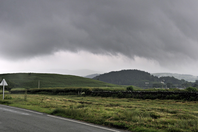 approaching storm near Forge