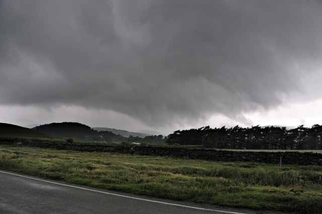 approaching storm near Forge