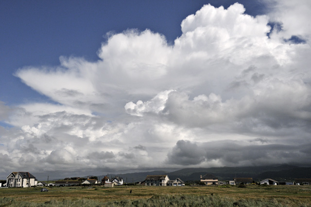 developing convection, Borth