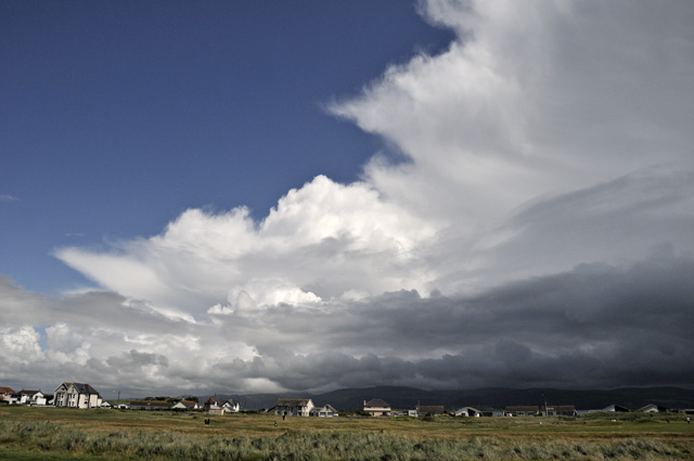 developing convection, Borth