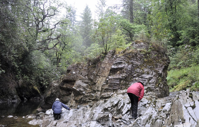 Geologists in Coed y Brenin