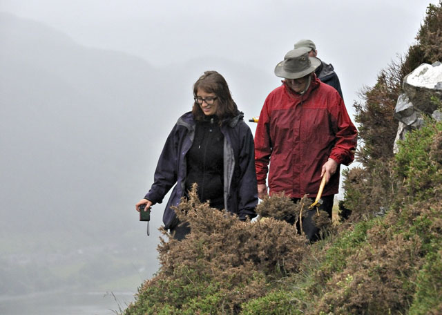 Geologists at the edge of time - Foel Ispri