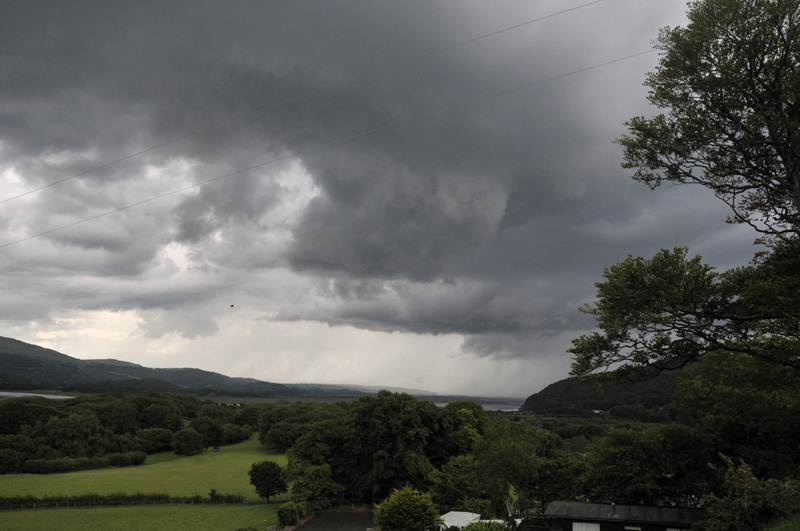 The view SW to the rotating lowering