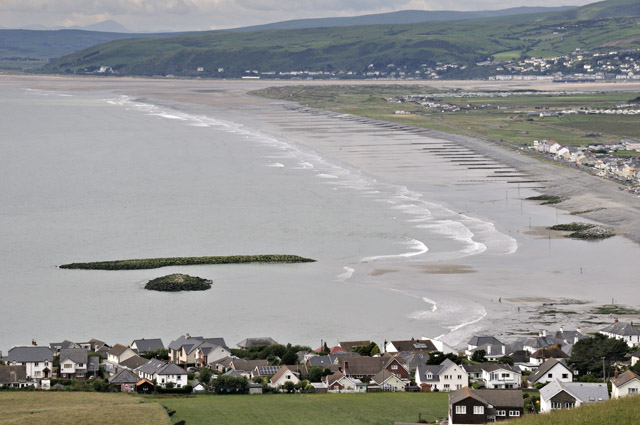 Borth sea defences