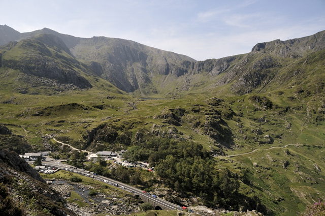 Ogwen Visitor Centre and Cwm Idwal