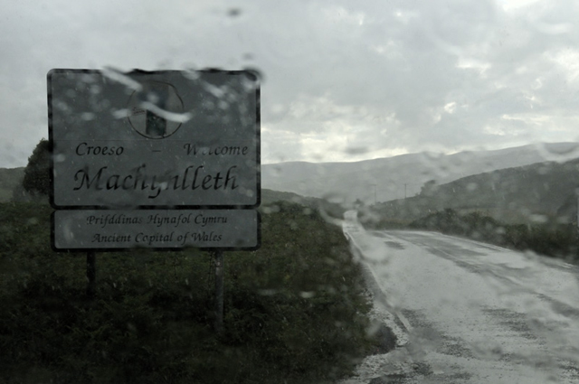 precipitation-core reaches Machynlleth