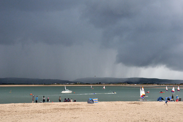 Thunderstorm approaching Aberdyfi