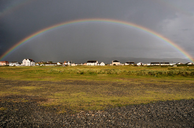 Rainbow over Ynyslas