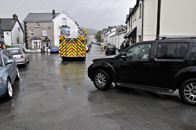 flooding, Garsiwn, Machynlleth