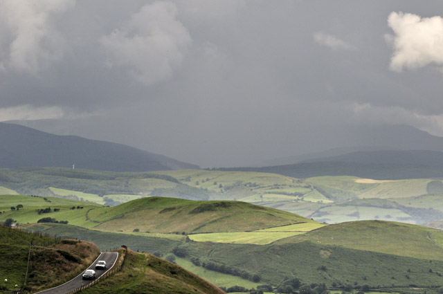 cloudburst over Cadair Idris