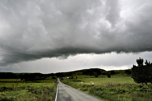 gust front from the Forge road