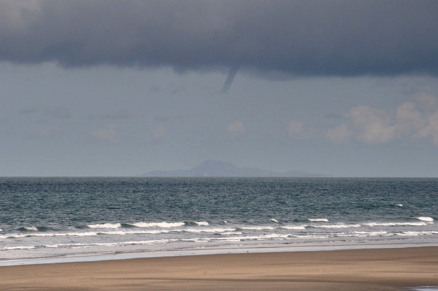 Funnel-clouds over Cardigan Bay, September 4th 2011