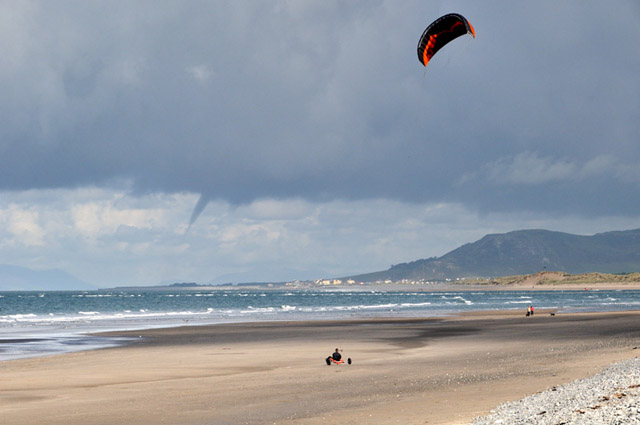 Funnel-clouds over Cardigan Bay, September 4th 2011