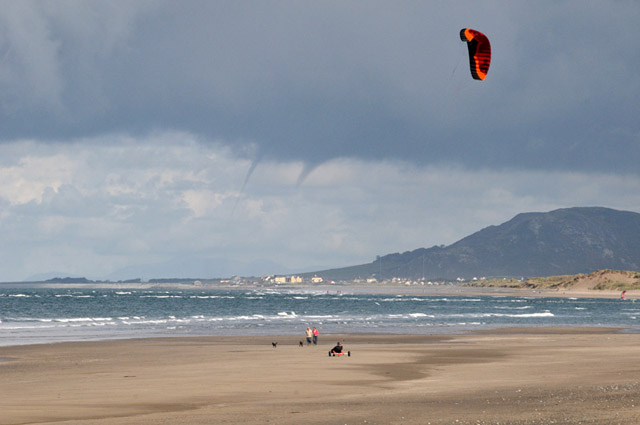 Funnel-clouds over Cardigan Bay, September 4th 2011
