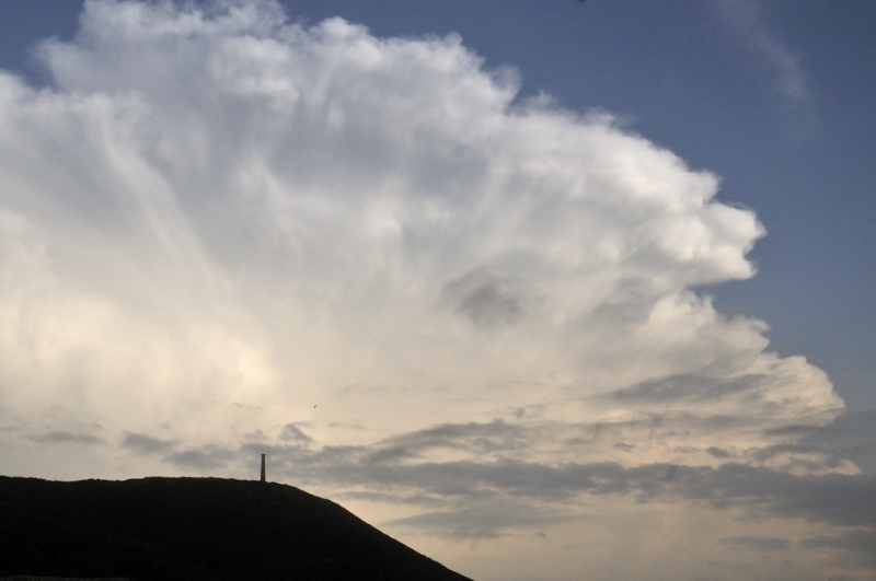 Storm from Tan y Bwlch Beach