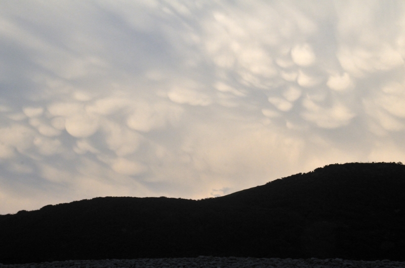 Storm from
                  Tan y Bwlch Beach