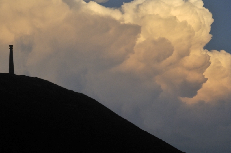 Storm from
                  Tan y Bwlch Beach