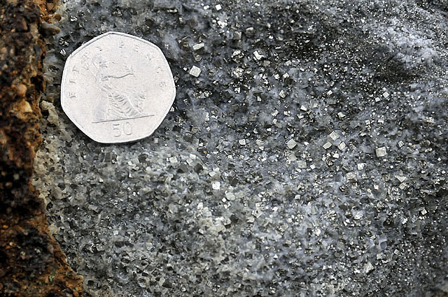 Parys Mountain - pyrite