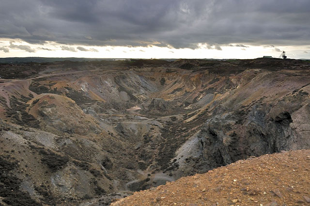 Parys Mountain - the Great Opencast
