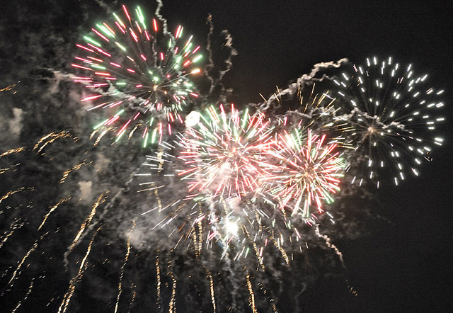 Machynlleth fireworks