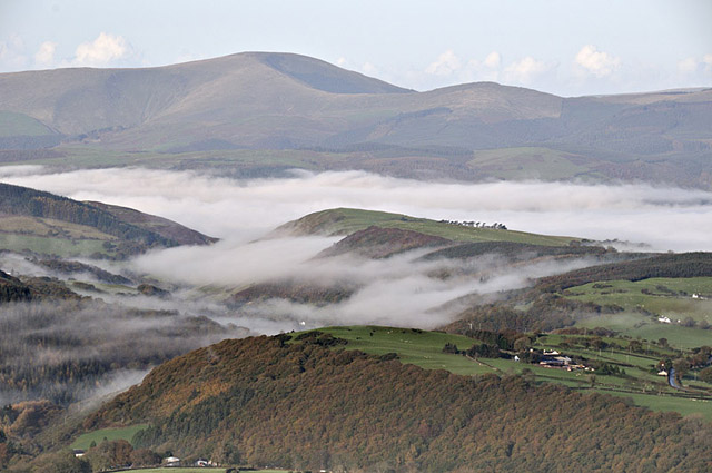 Fog in the Dyfi Valley