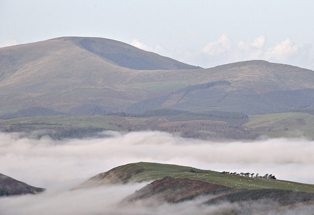 Fog in the Dyfi Valley