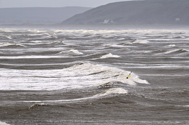Big seas at Borth