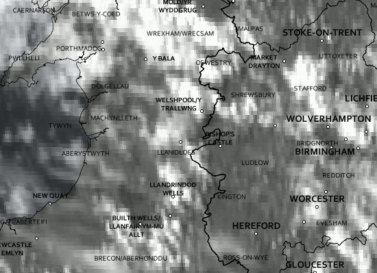 June 15th storm on visible satellite
