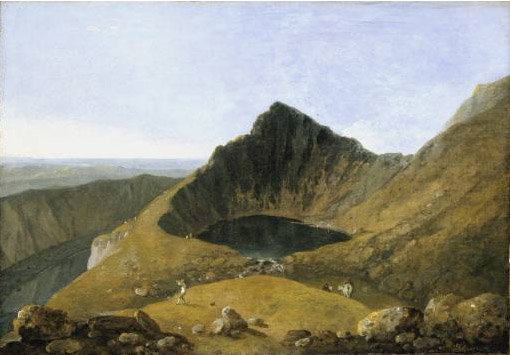 Craig Cau and Llyn Cau - 1774 painting