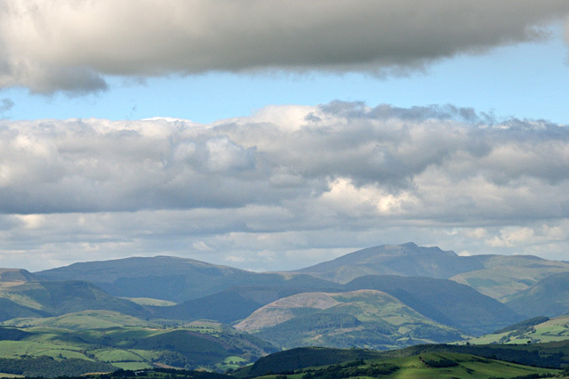 Arans from Machynlleth-Llanidloes mountain road