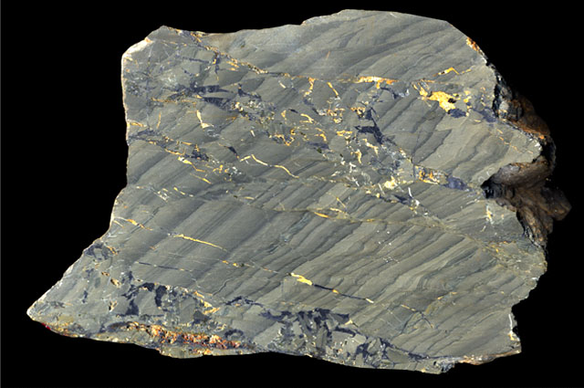 Mineralised brecciated mudstone, Central Wales Orefield