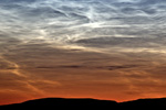 Noctilucent Clouds over the Arans, July 2011