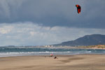 Funnel-clouds and waterspout off Ynyslas Beach, September 4th 2011