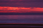 Last light after sunset - Borth Beach