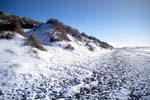 Snow on the dunes between Aberdyfi and Tywyn